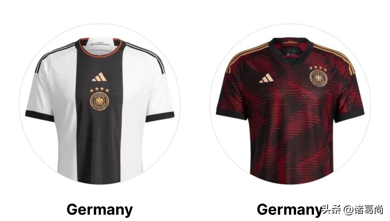 四冠四亚德国,四年德国球衣