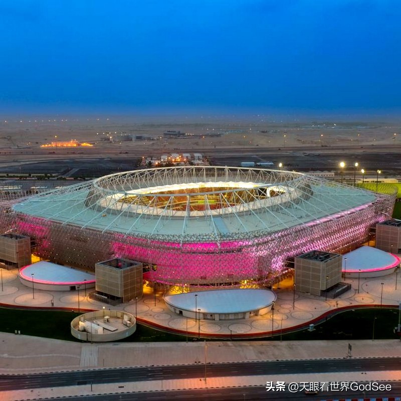 2022卡塔尔世界杯全景视角,2022年卡塔尔世界杯球场分布图