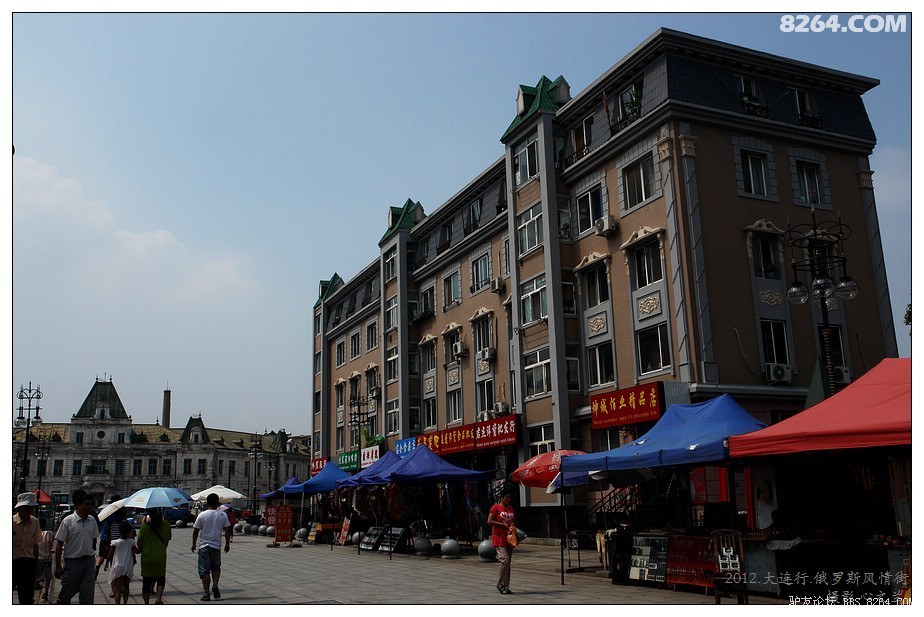 大连俄罗斯旅游街,大连7月份俄罗斯风情一条街