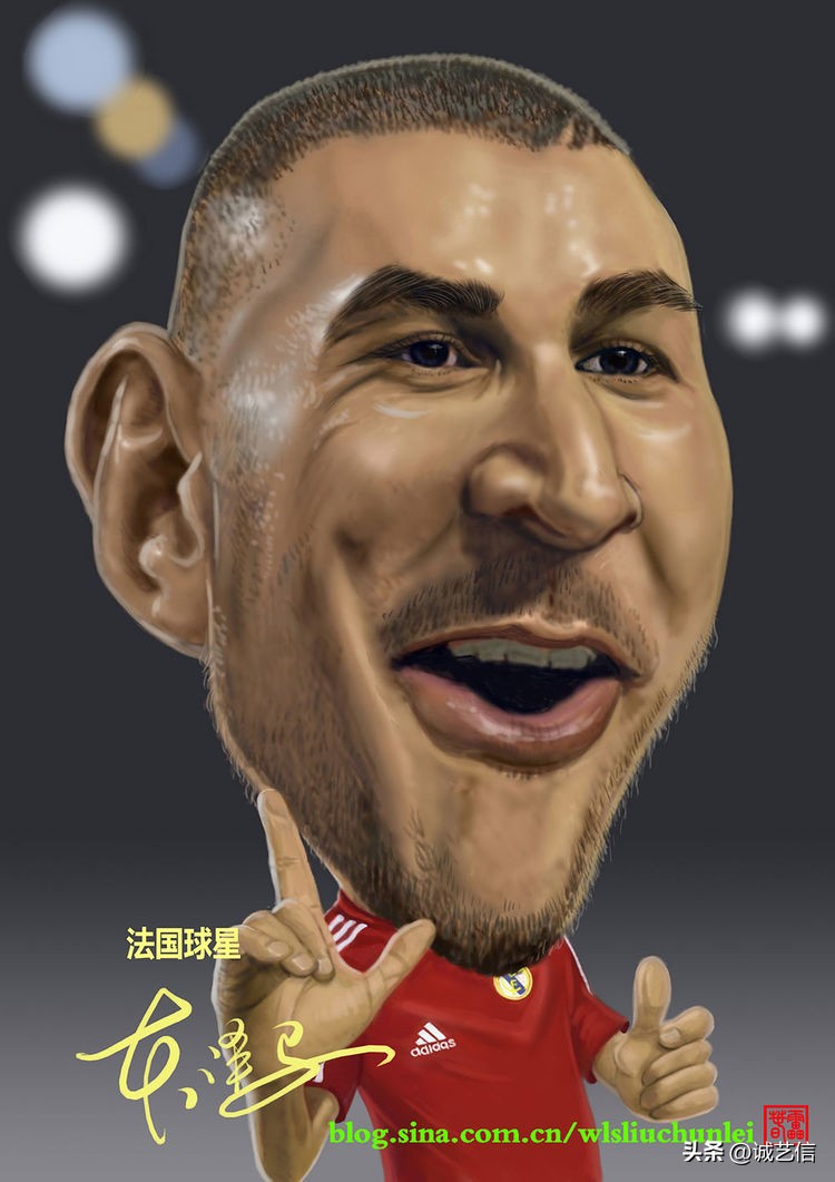 圆梦金球,本泽马漫画