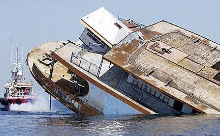 2018年浙江渔民发现豪华游轮,舟山渔民在东海发现无人游轮