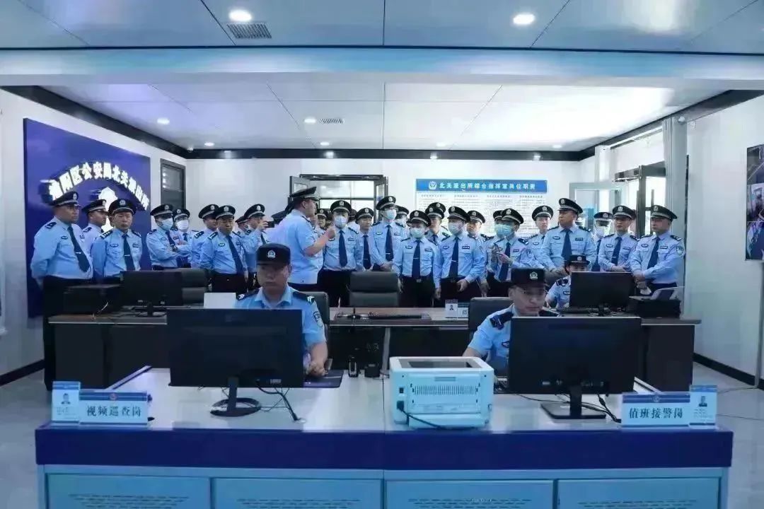 观摩+交流务实高效促提升——周口市平安建设暨公安派出所标准化和“一村（格）一警”建设淮阳现场会召开