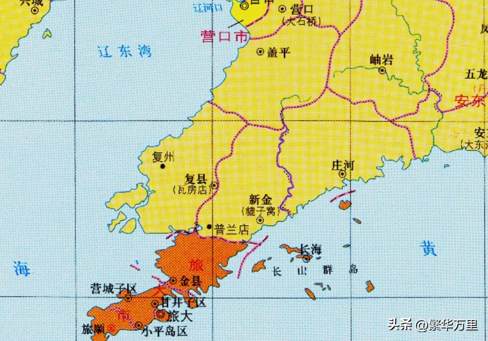 辽宁省大连市甘井子区区划,2021年大连市乡镇区划一览表