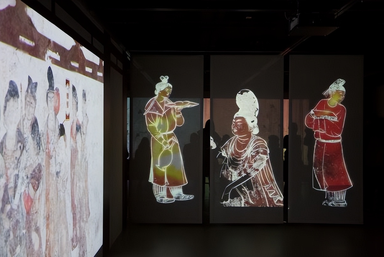 唐代壁画讲解,唐代壁画展不靠人工讲解