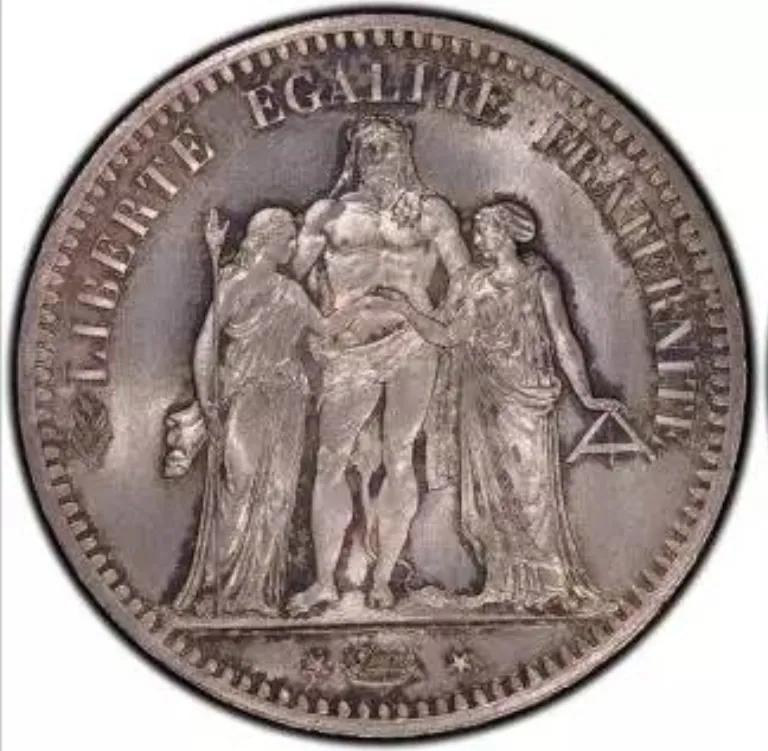 法国大力神银币：神创造了人，还是人创造了神？