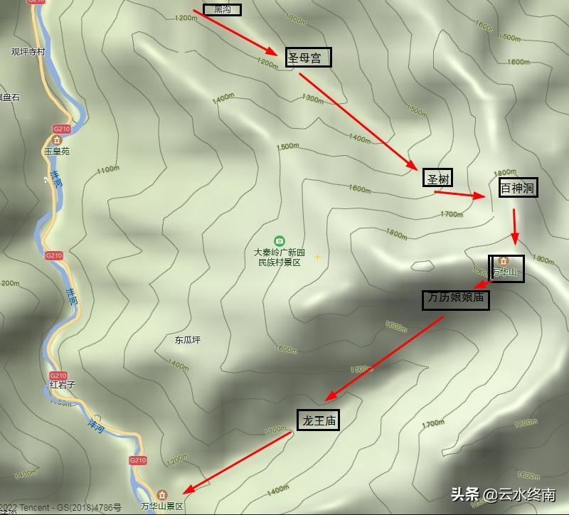 看值不值？登顶沣峪里这个曾经收费的景区，看九鼎万华详细攻略