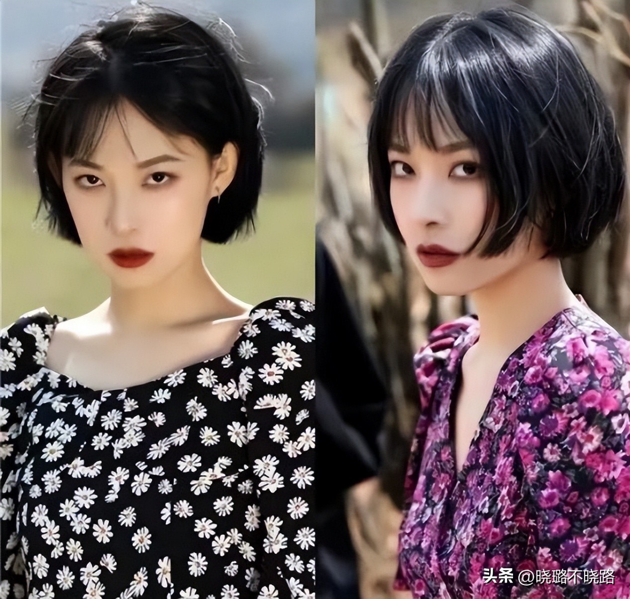 适合长脸圆脸的锁骨发造型,减龄锁骨发适合圆脸方脸长脸