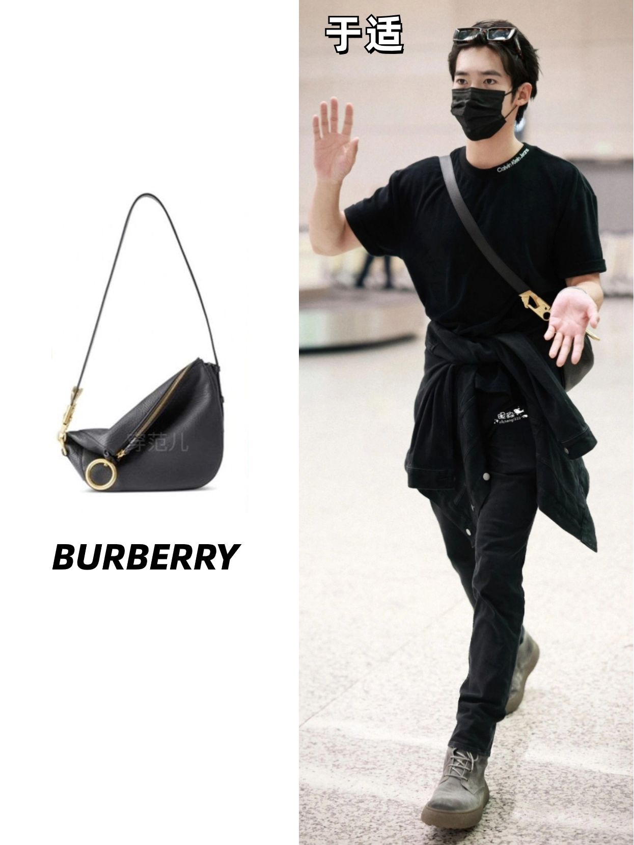 明星都在背的单肩斜挎包男,平价又好看的斜挎包男