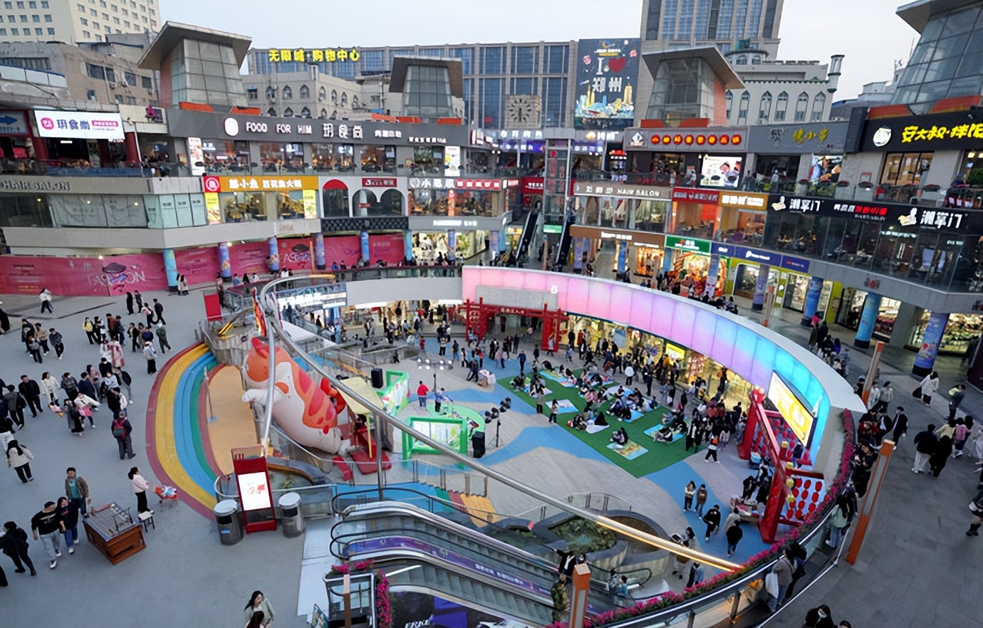 郑州夏季的夜晚真美,郑州夏天的夜晚真美