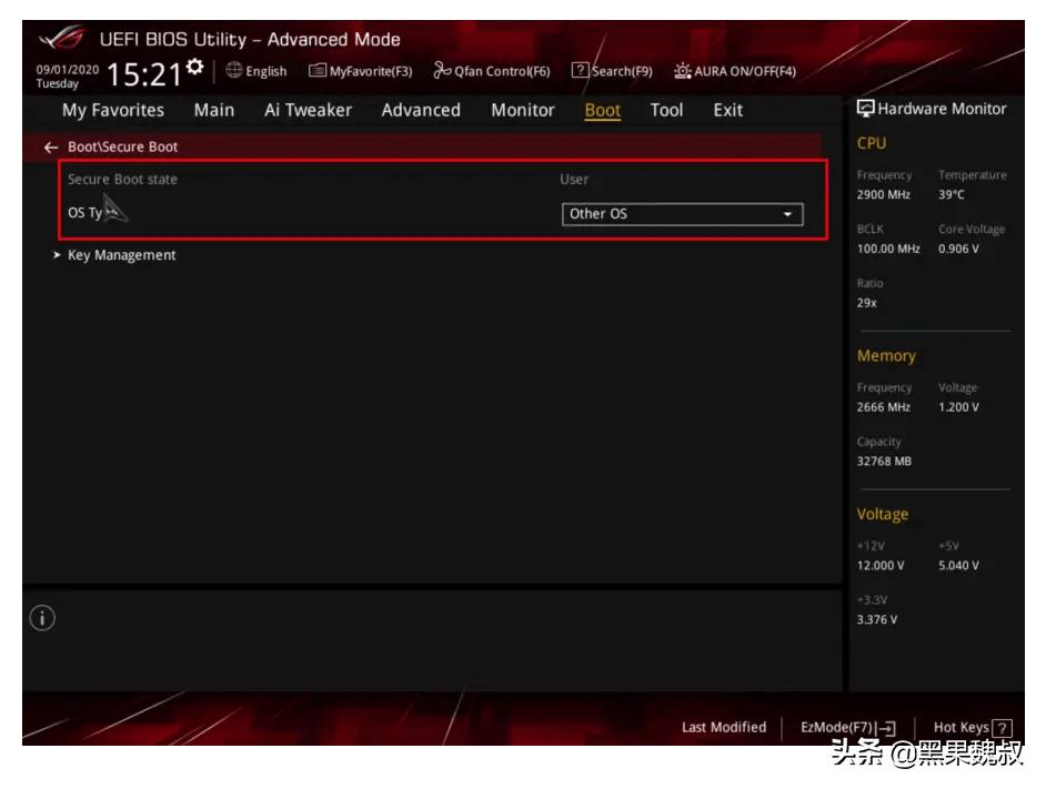 华硕z490装黑苹果bios设置,asus华硕主板bios设置