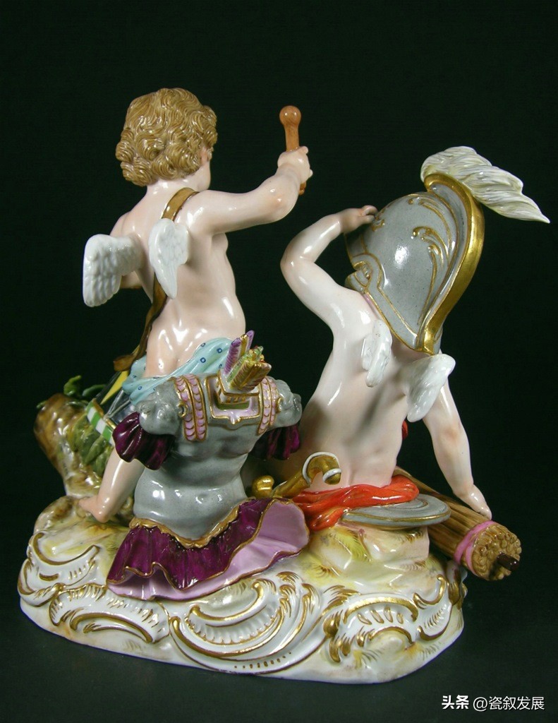【精品推荐】欧洲瓷器始祖-德国梅森Meissen出品的大型瓷器雕塑