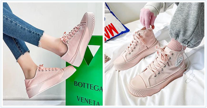 厚底帆布鞋女百搭显瘦,帆布鞋穿搭显瘦