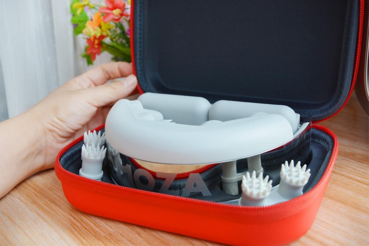 新款家用便携式充电颈椎按摩仪 (moza全颈椎按摩仪测评)