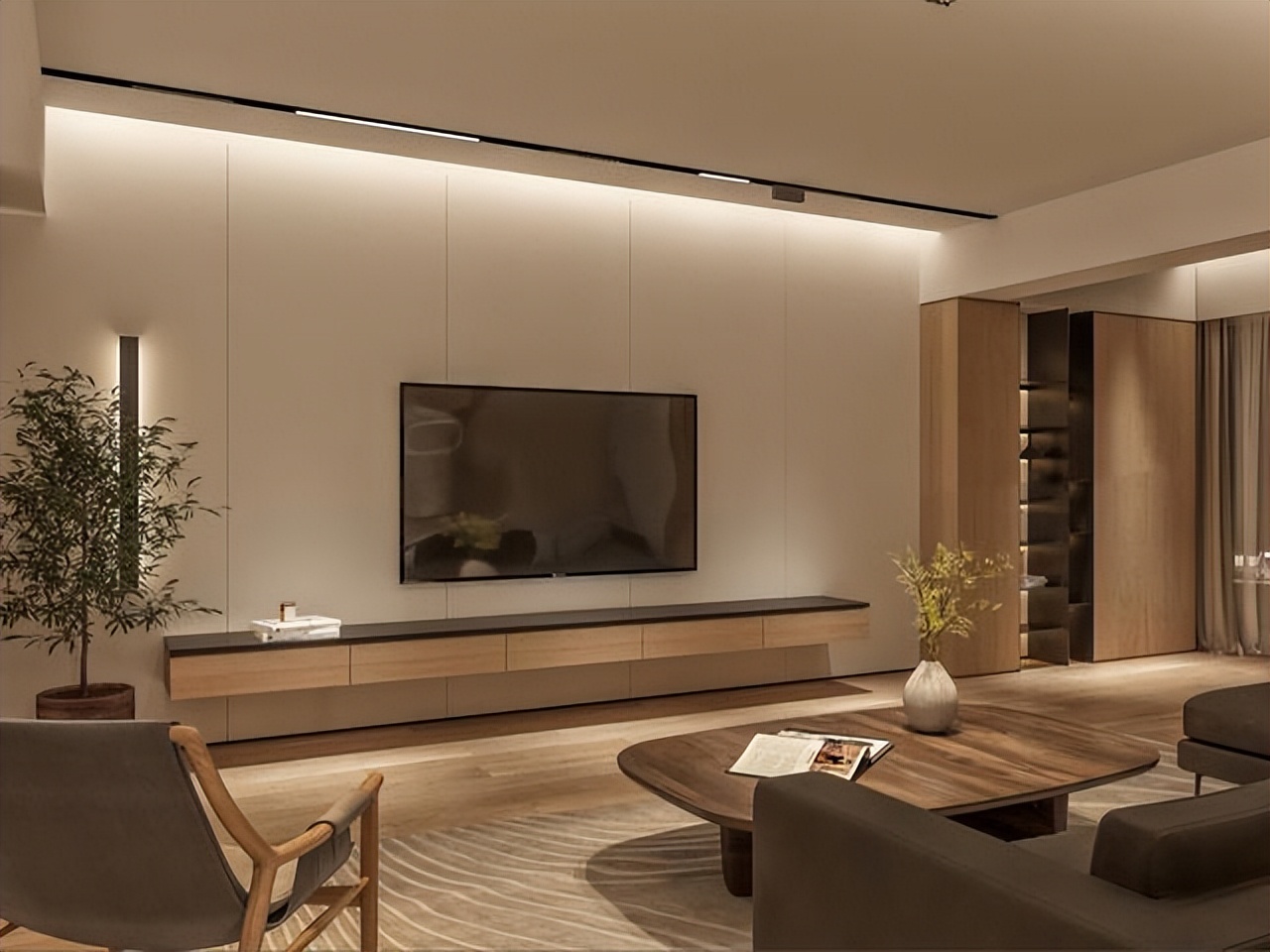 原木风很大可能变出租房风格,原木风如何装不会成为出租屋