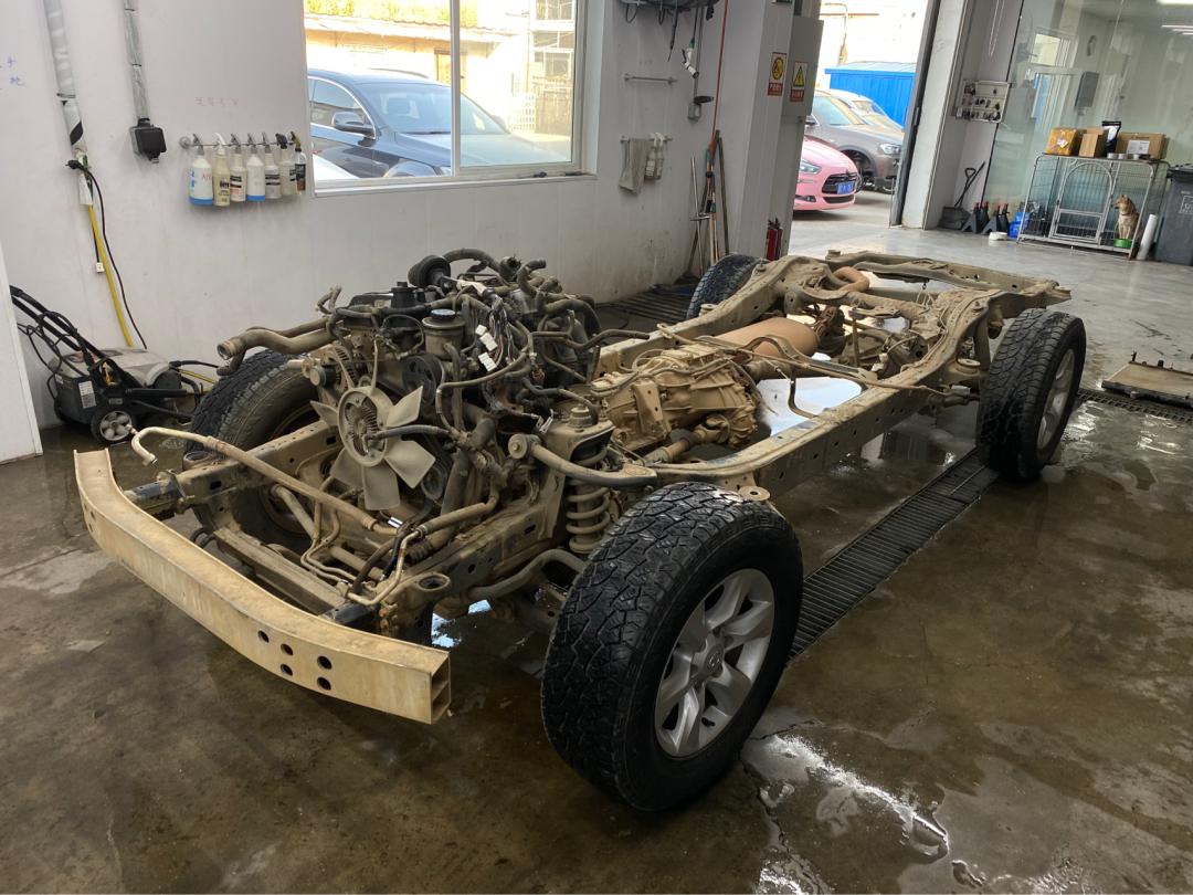 丰田霸道彻底大翻修视频,丰田霸道全车整备翻新费用