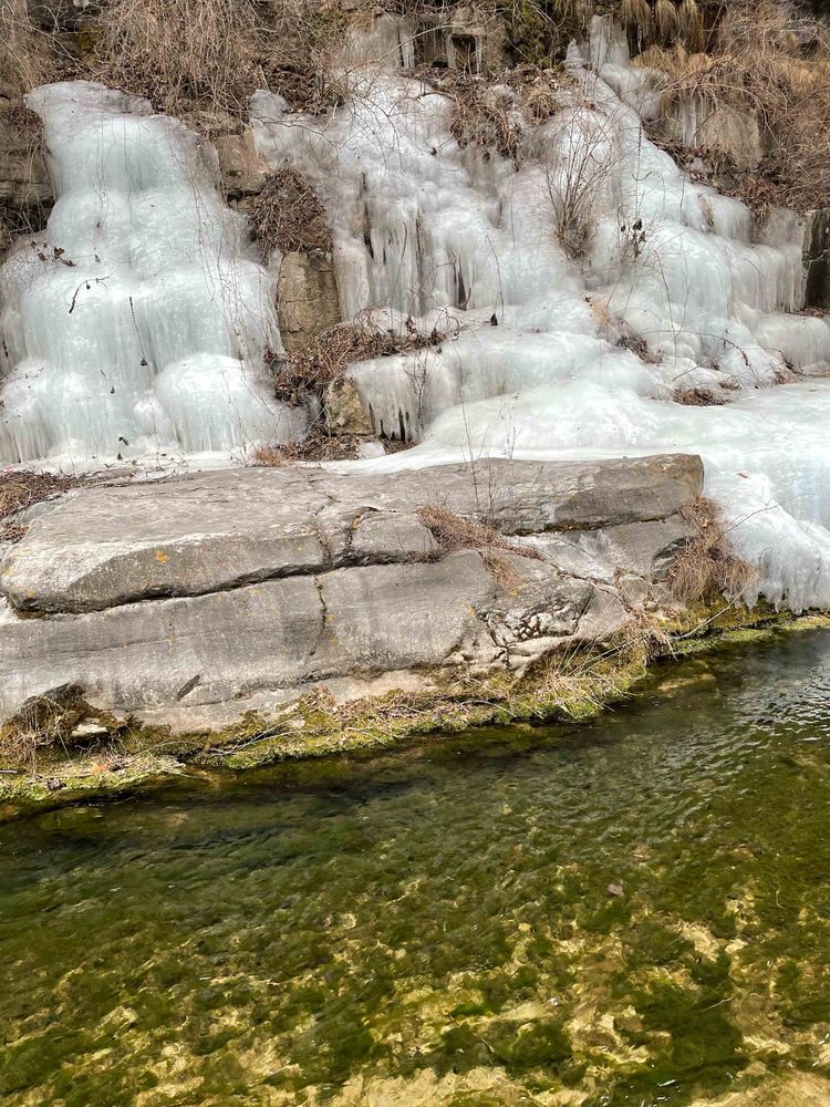 长治冰瀑布,山西冰挂美景