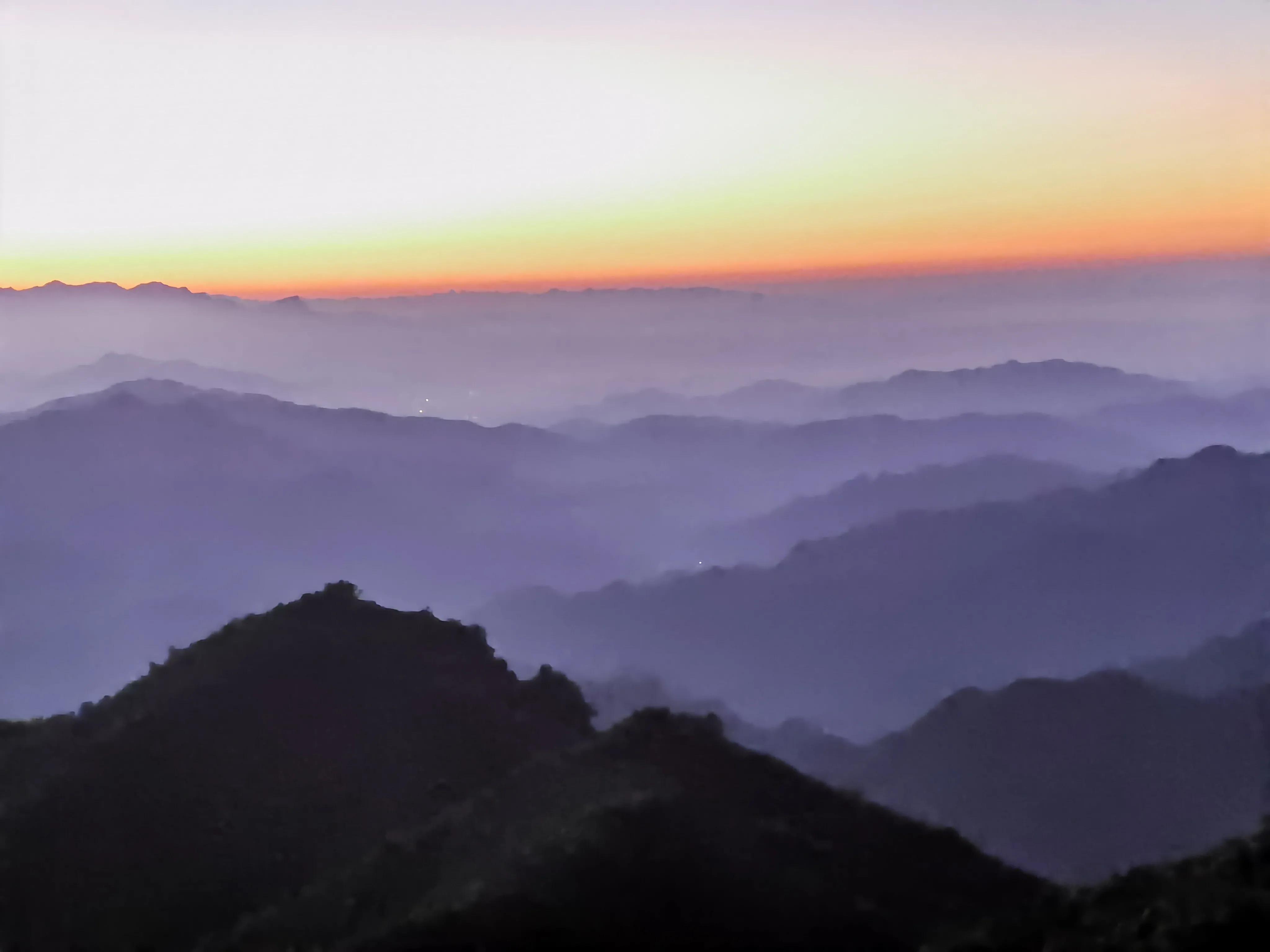 驼梁风景区爬多久,驼梁夜爬几点开始