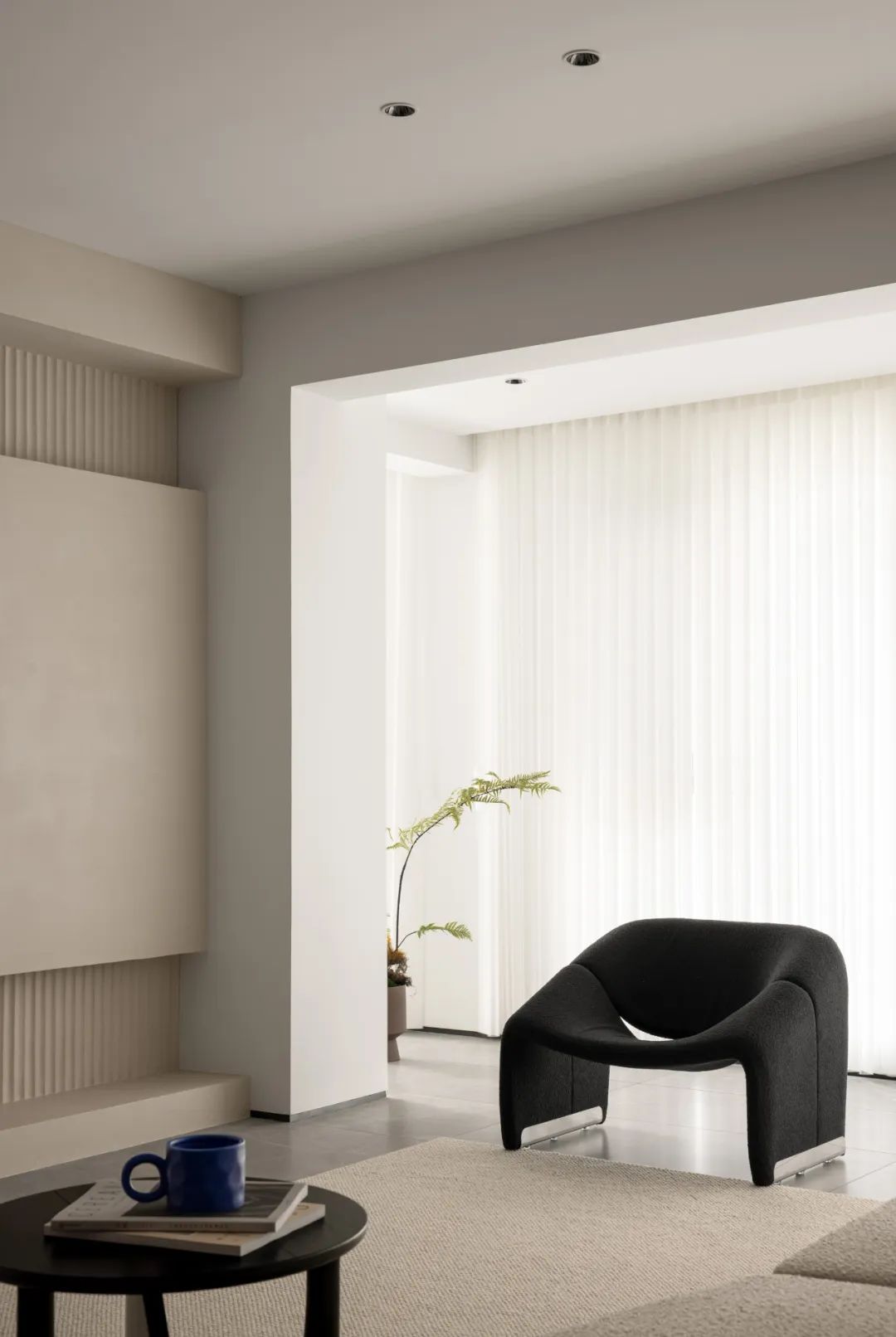 白色为主的客厅配什么颜色沙发图,客厅是白色的要选什么颜色的沙发