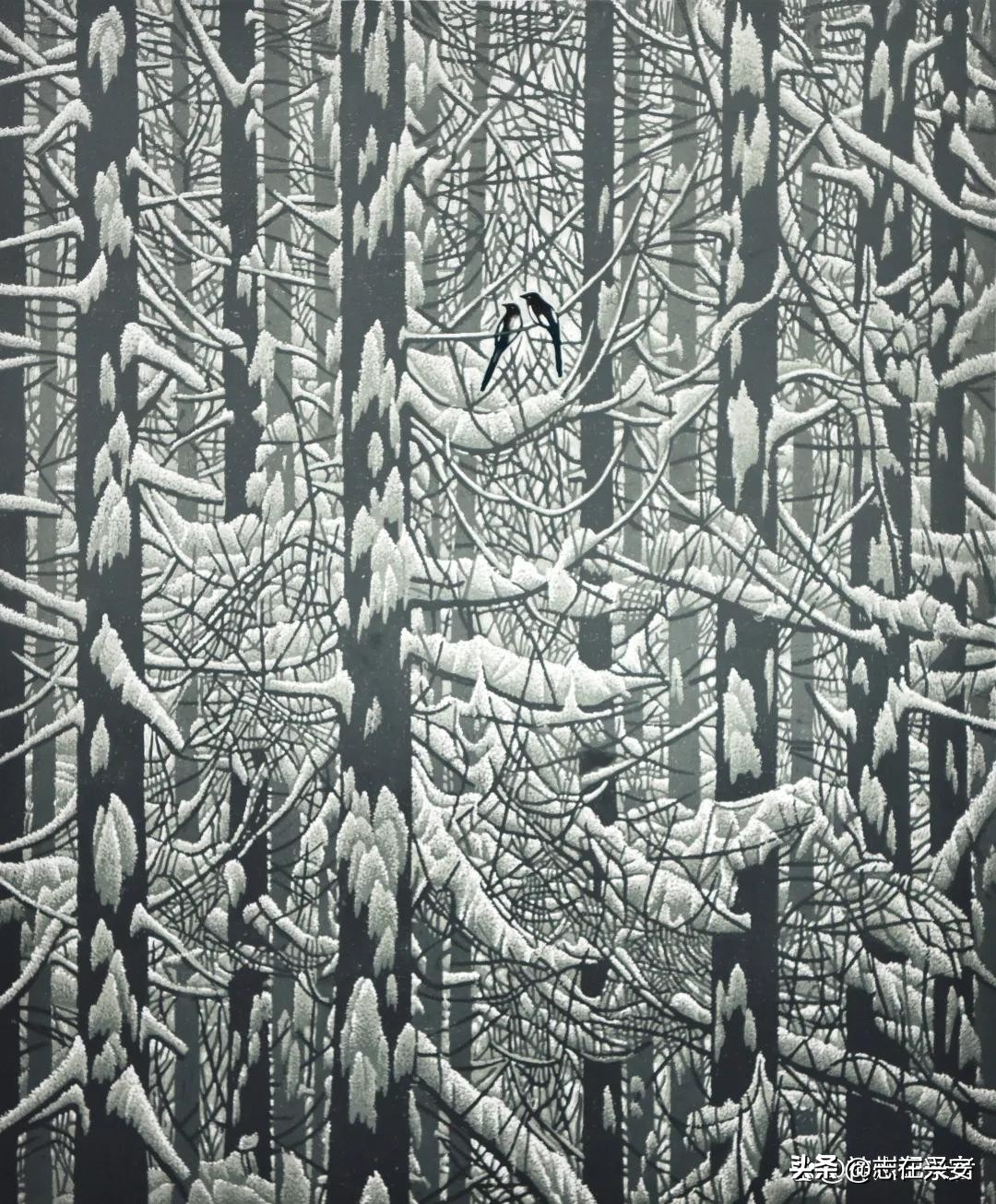 张士勤艺术作品,张士勤木刻作品欣赏