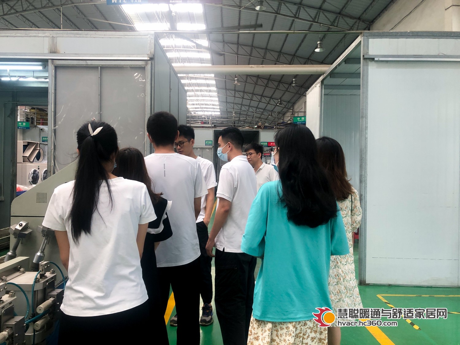 为14万家暖通商家源头找货！慧聪热泵网易招通撮合团队走进华天成