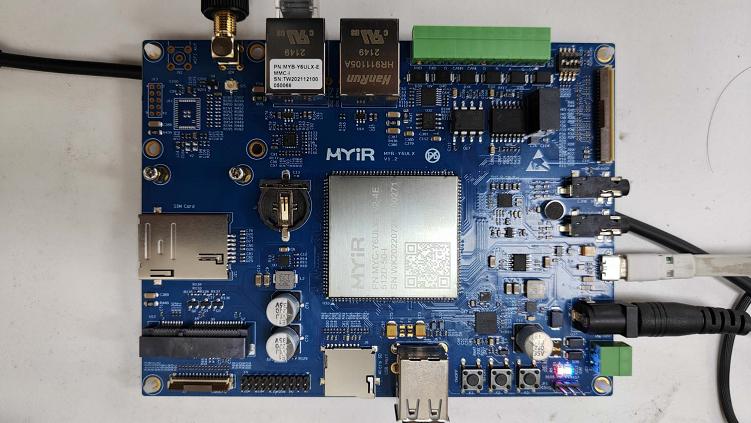 米尔嵌入式i.MX6ul入门级板卡的神经网络框架ncnn移植与测试