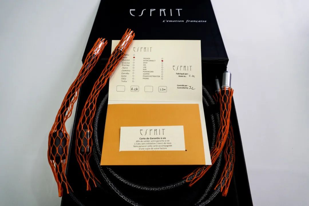 DAM1与享声旗舰产品线材推荐-法国Esprit铜线