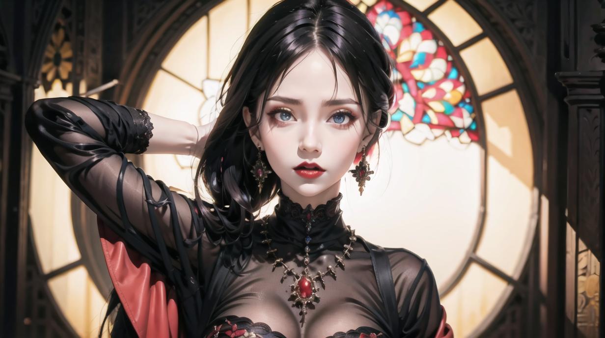 ai二次元少女美图,高颜值ai二次元美女图片