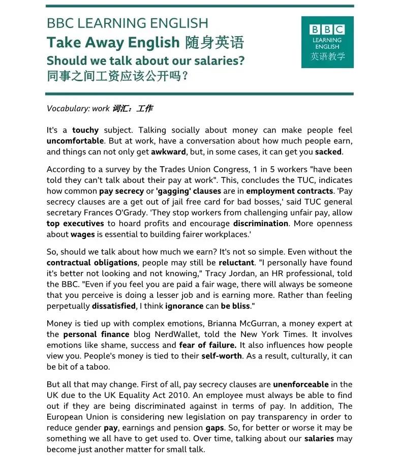 bbc英语主题,bbc英语44个主题