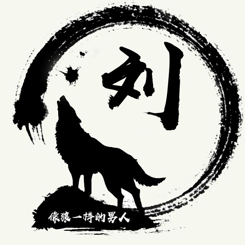 送给你50张狼图腾姓氏头像