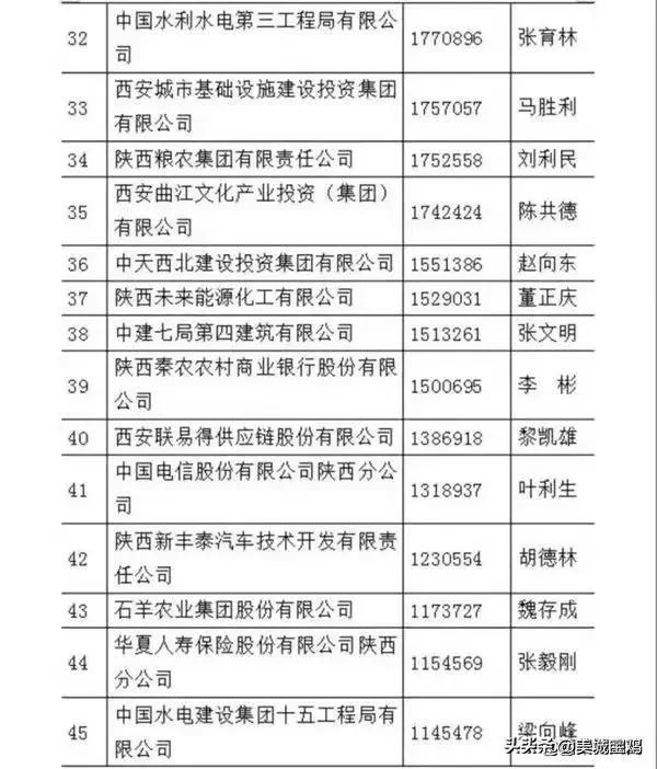 陕西煤业化工集团全国排名,陕西煤业在国内煤炭企业排第几
