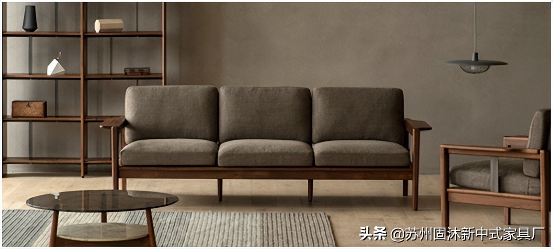 全屋实木家具新中式,新中式含蓄秀美韵味十足