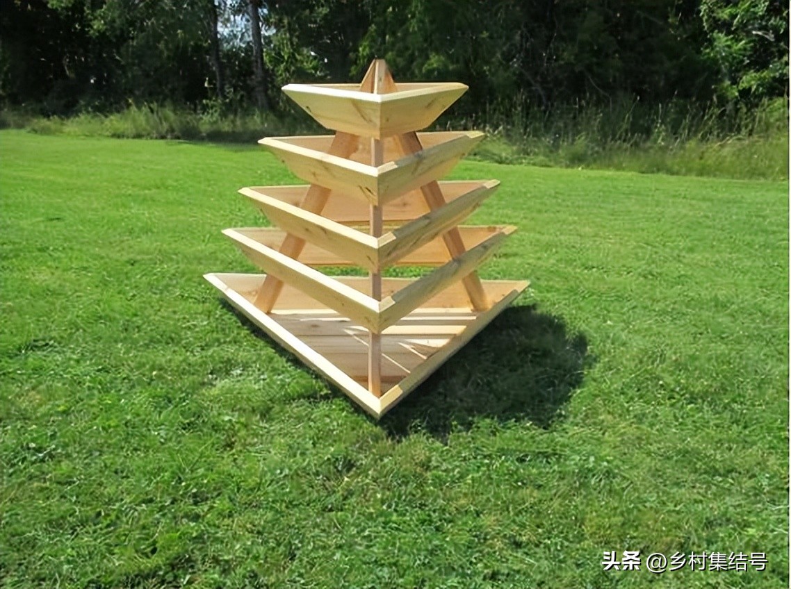 别墅庭院创意藤床,农村新型庭院花园设计图