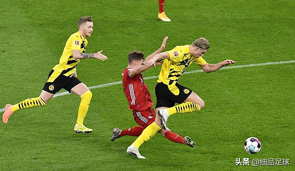 哈兰德十大巅峰时刻,哈兰德和哈兰德正面对抗的后卫