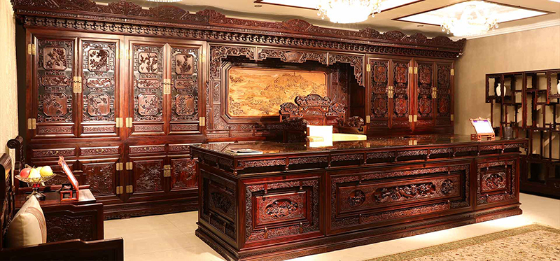 红木家具高品质,红木家具雕刻深度