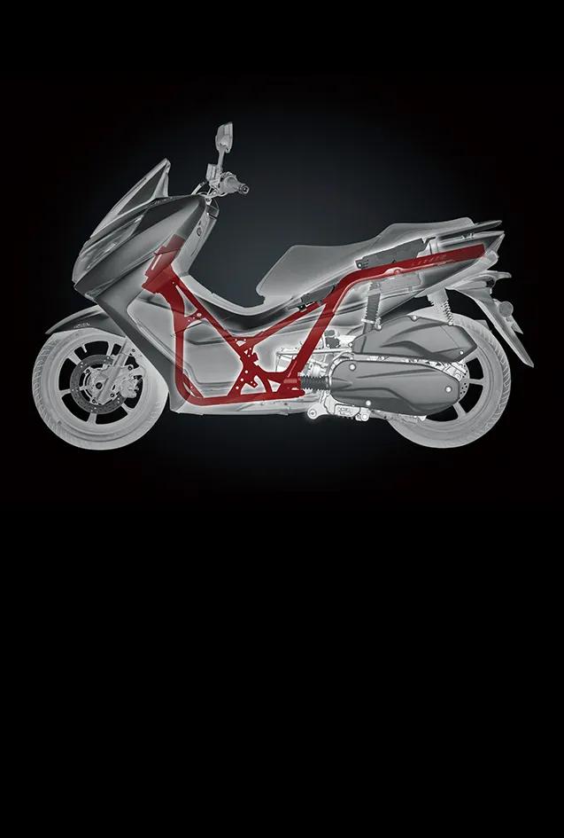 豪爵uhr150踏板对比本田pcx160,豪爵踏板uhr150有没有双闪