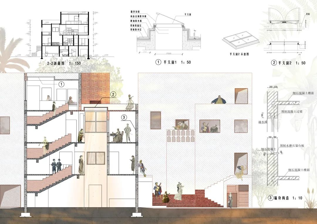 2022湖南大学建筑与规划学院三年级课程作业展