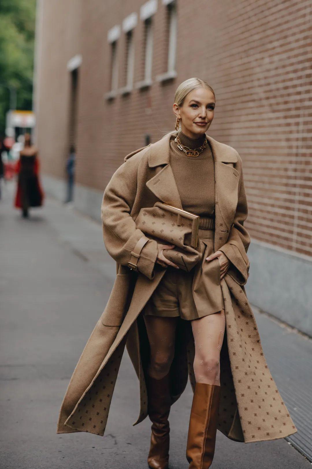 fsgfreedomsoluble驼色大衣,秋冬驼色大衣