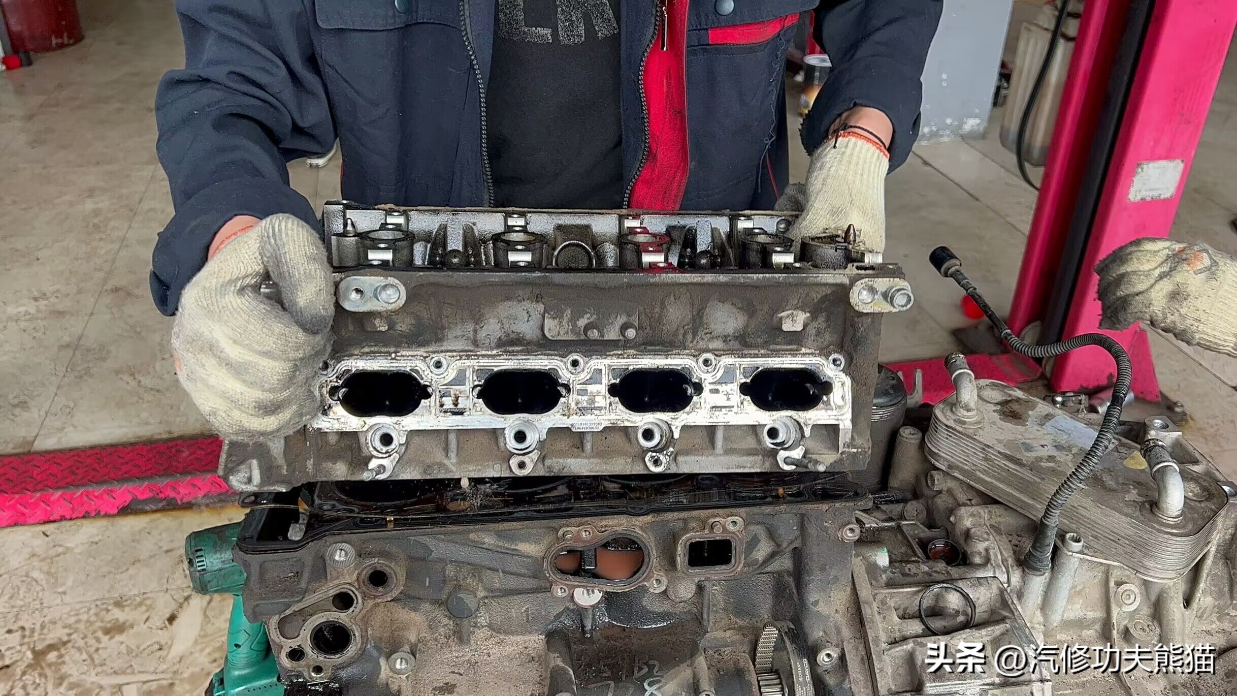 奥迪q3修车,奥迪q3烧机油大修发动机