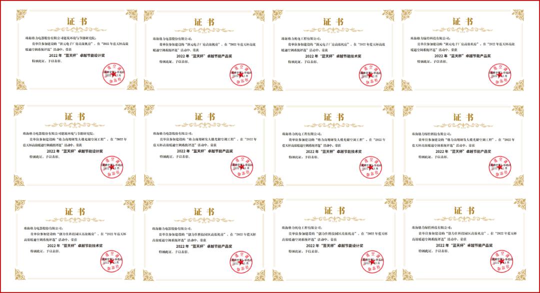 展自主创新之翼，格力节能技术闪耀“蓝天杯”