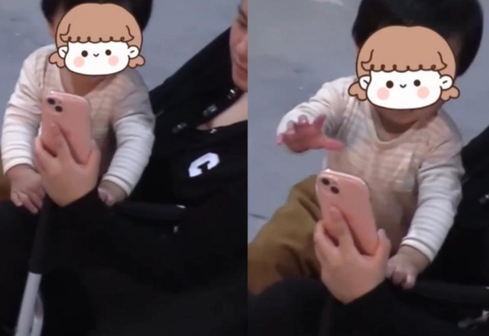 张杰谢娜一家五口视频,张杰谢娜一家五口逛商场被拍