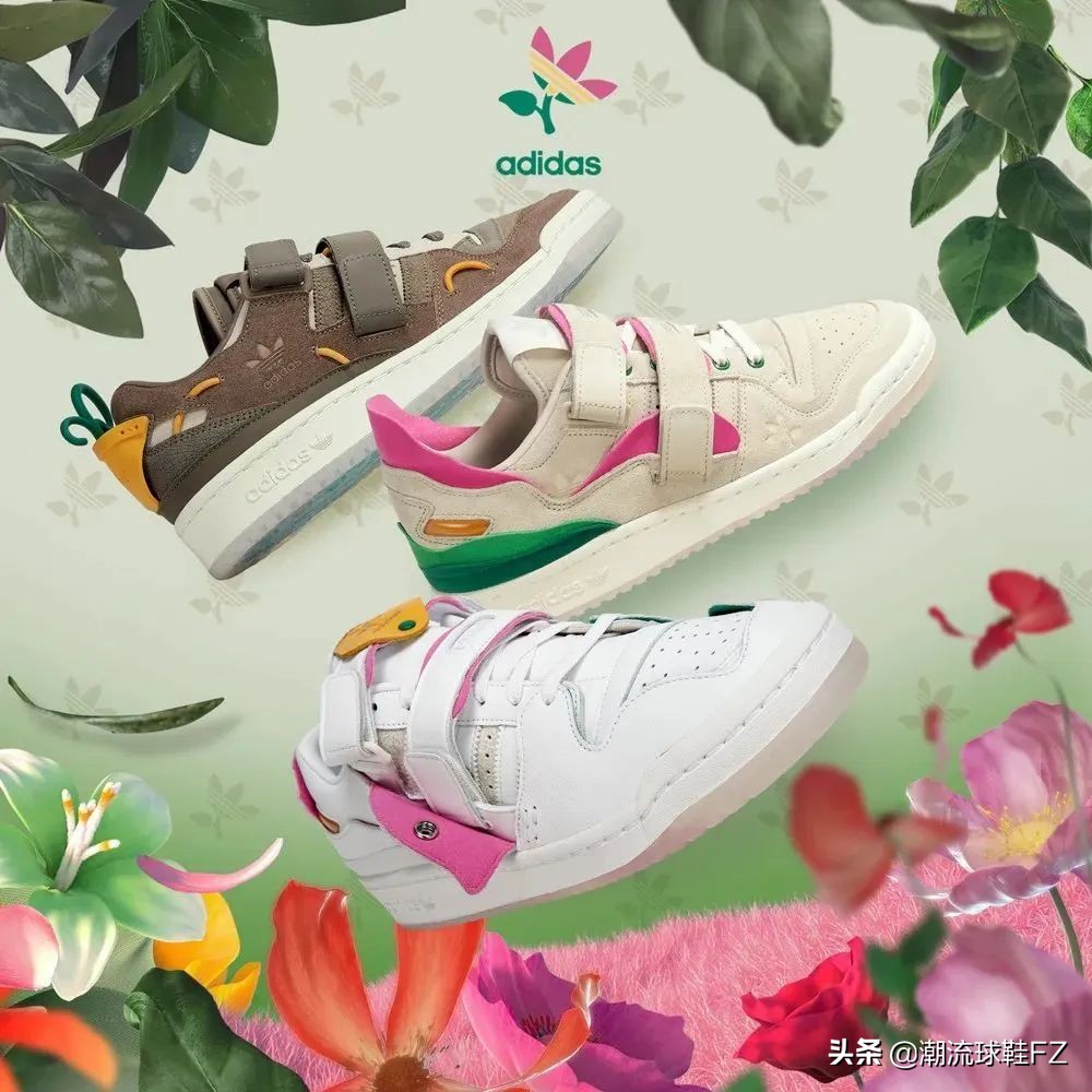 阿迪达斯三叶草gucci联名,阿迪三叶草23年春季新款