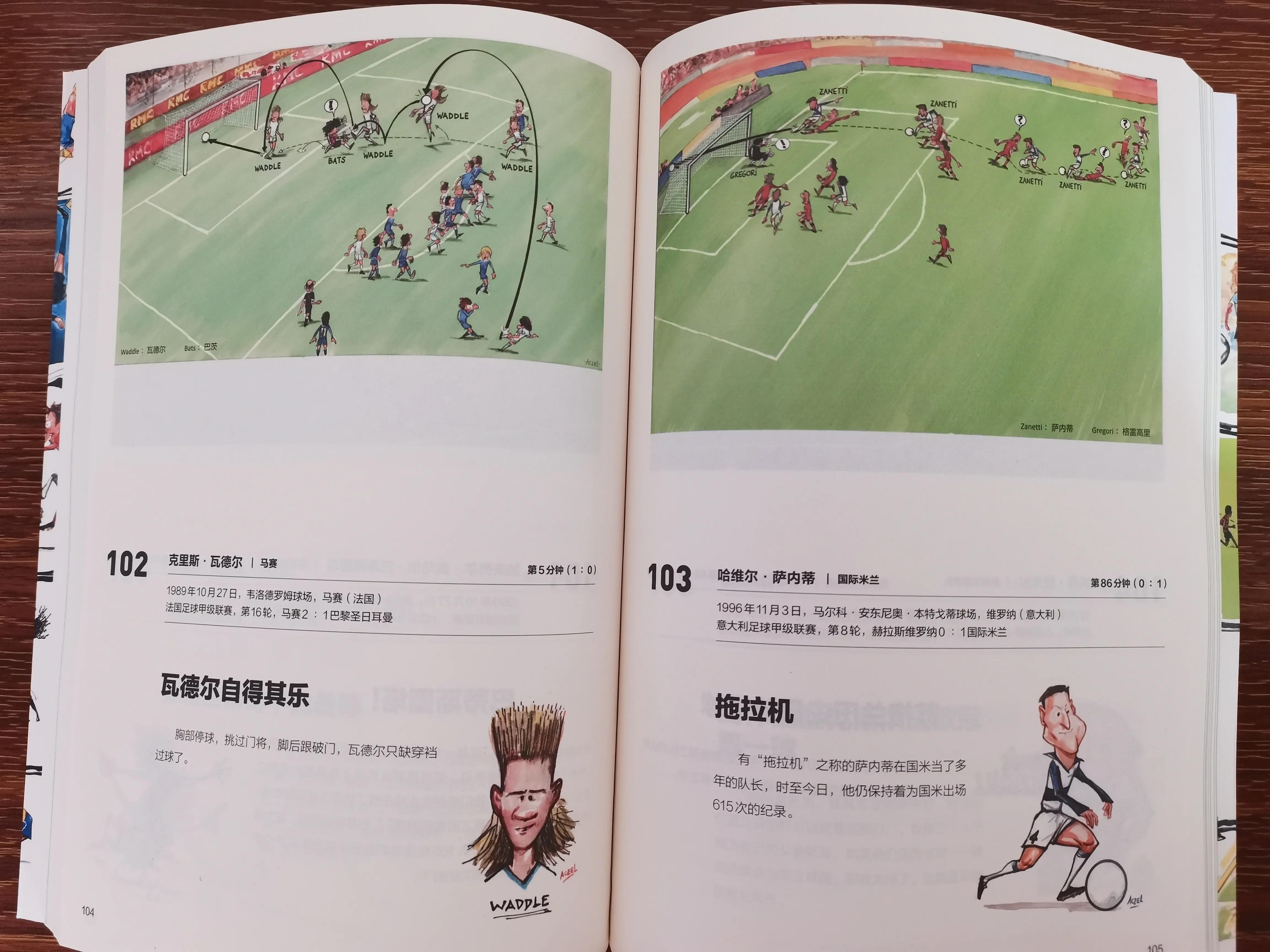 最经典的足球漫画,足球进球漫画