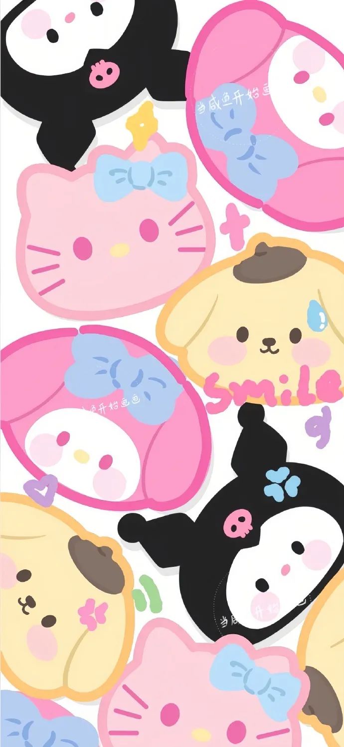 手机壁纸超清ins可爱三丽鸥可保存,壁纸锁屏可爱ins风三丽鸥