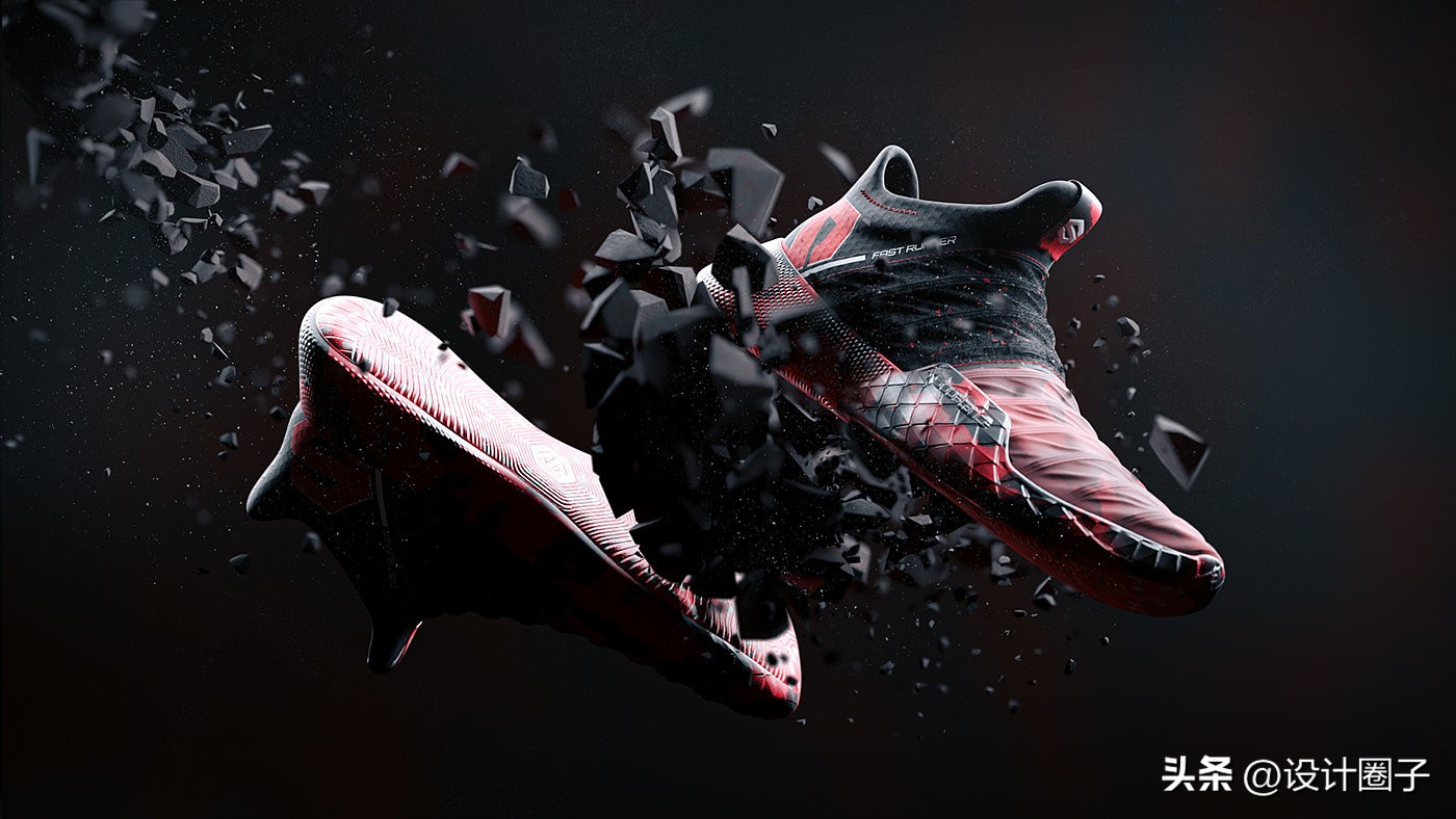 红色恶魔鞋,高级感红色鞋