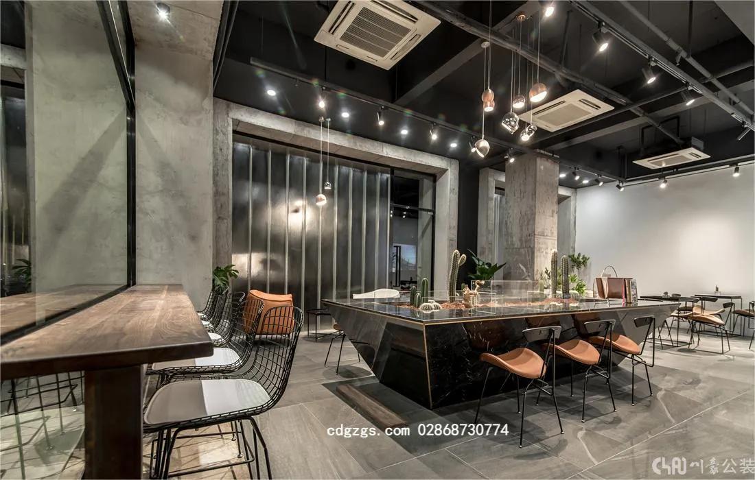 复古工业风咖啡馆装修,极简工业风咖啡馆设计