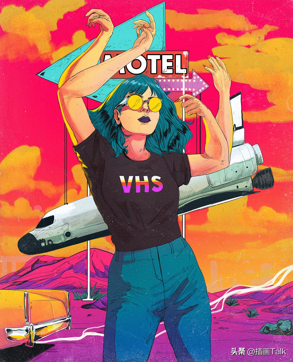 巴西插画师作品,巴西插画大师作品