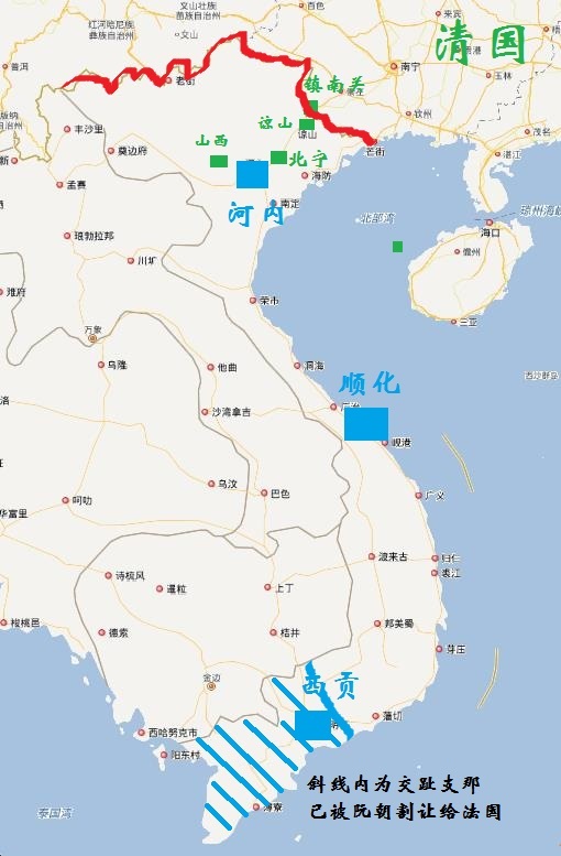李鸿章软弱导致中法战争不败而败,中法战争双方实力对比