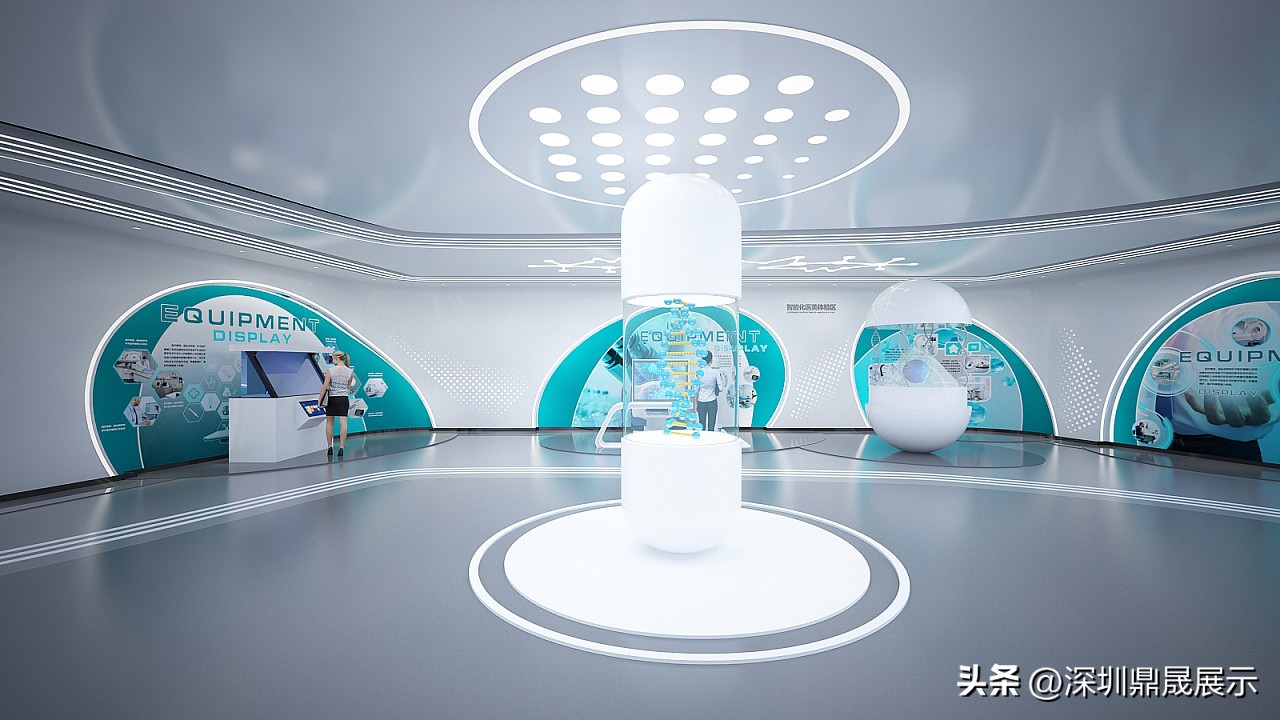 企业展厅设计简单的策划思路,企业展厅设计方案的效果图