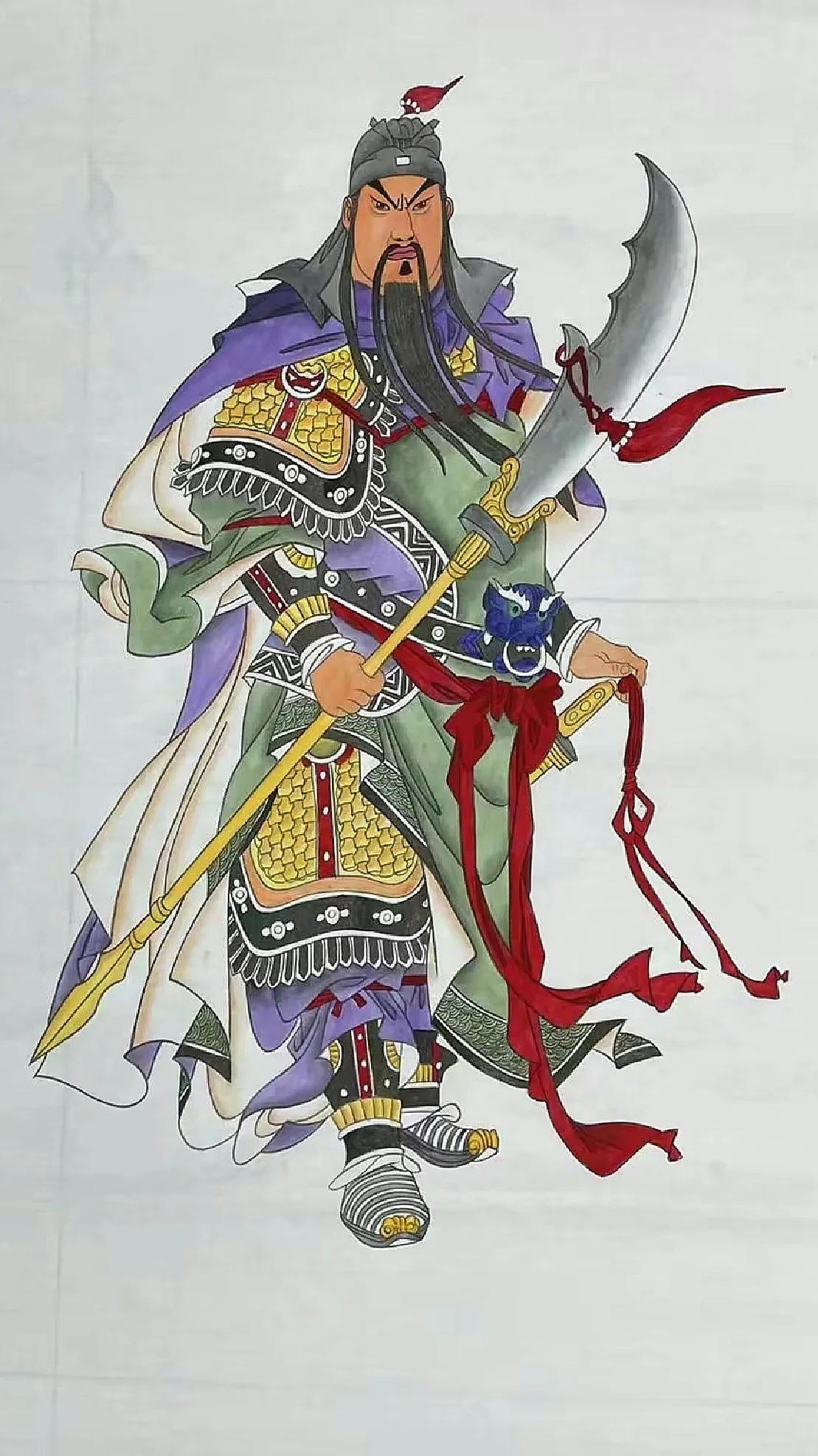 武财神关公高清手机壁纸,武财神图片壁纸高清大图