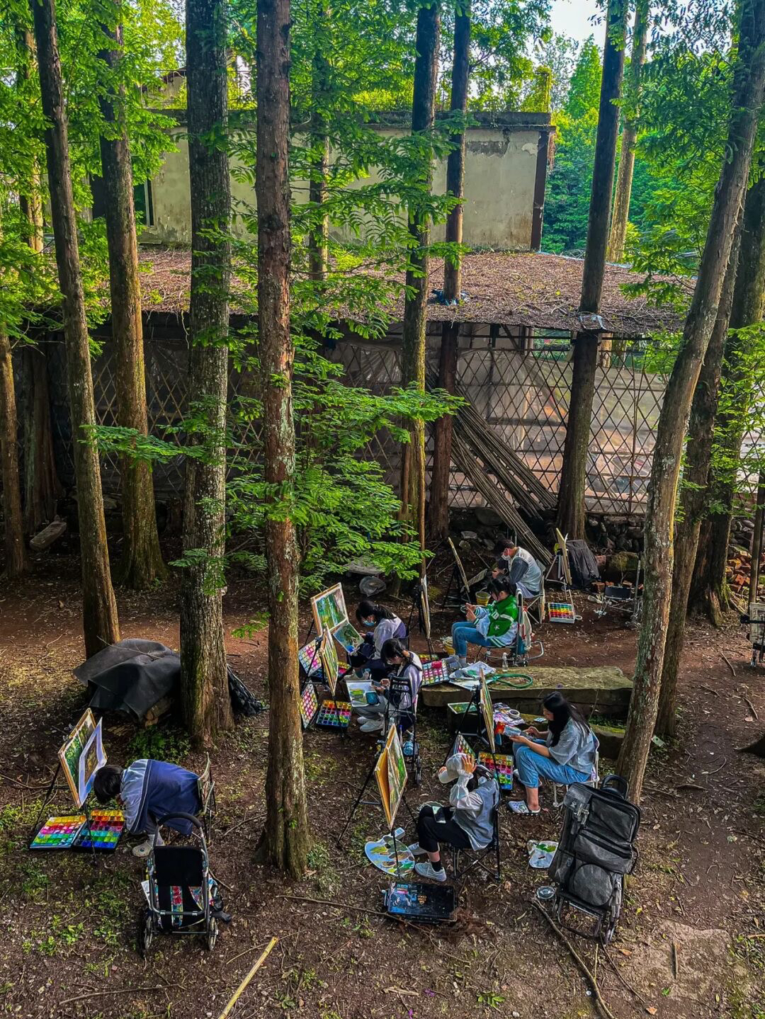 成都近郊一个小众禅意古镇,成都茶山古镇图片